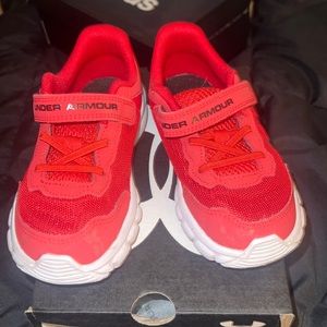 Kids under armour shoes size 9